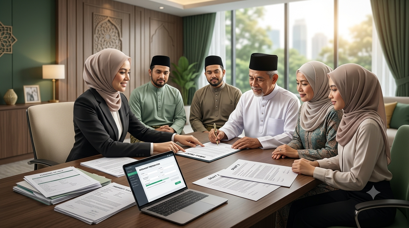 Proses penyediaan dan pengesahan dokumen Hibah
